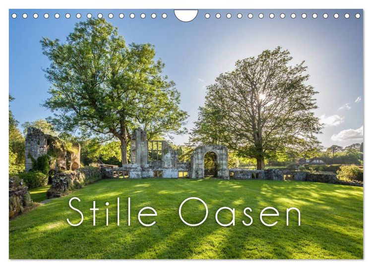 Produktbild: Stille Oasen (Wandkalender 2026 DIN A4 quer), CALVENDO Monatskalender