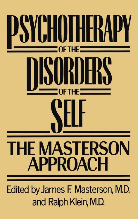 Produktbild: Psychotherapy of the Disorders of the Self