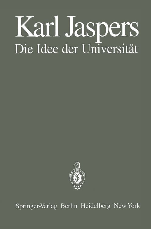 Produktbild: Die Idee der Universit&auml;t