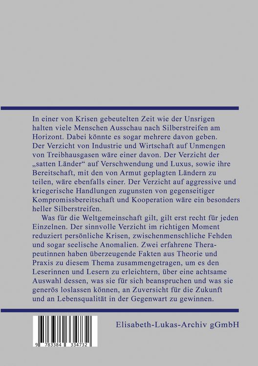 Produktbild: Sinnvoller Verzicht