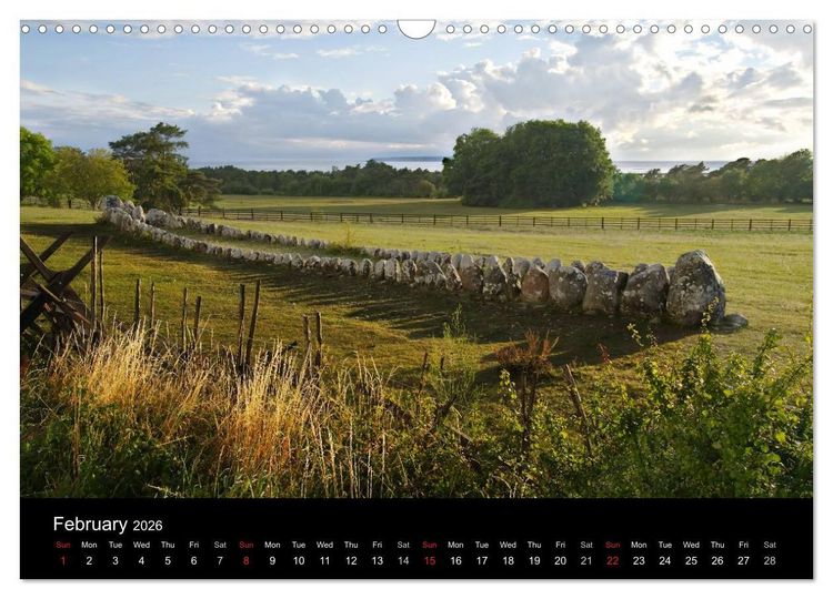 Produktbild: Monuments of Sweden 2026 (Wall Calendar 2026 DIN A3 landscape), CALVENDO 12 Month Wall Calendar