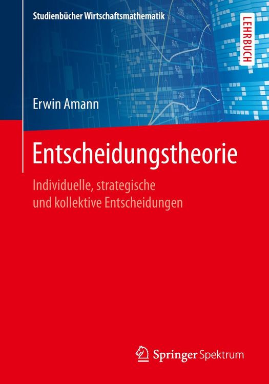 Produktbild: Entscheidungstheorie