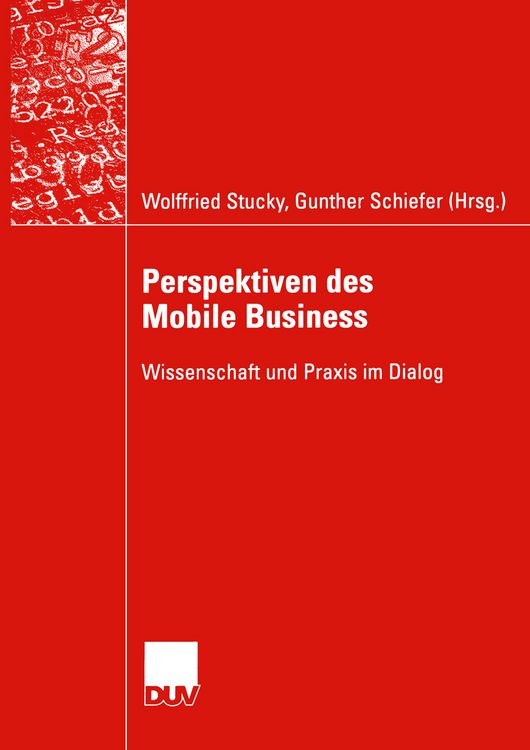 Produktbild: Perspektiven des Mobile Business
