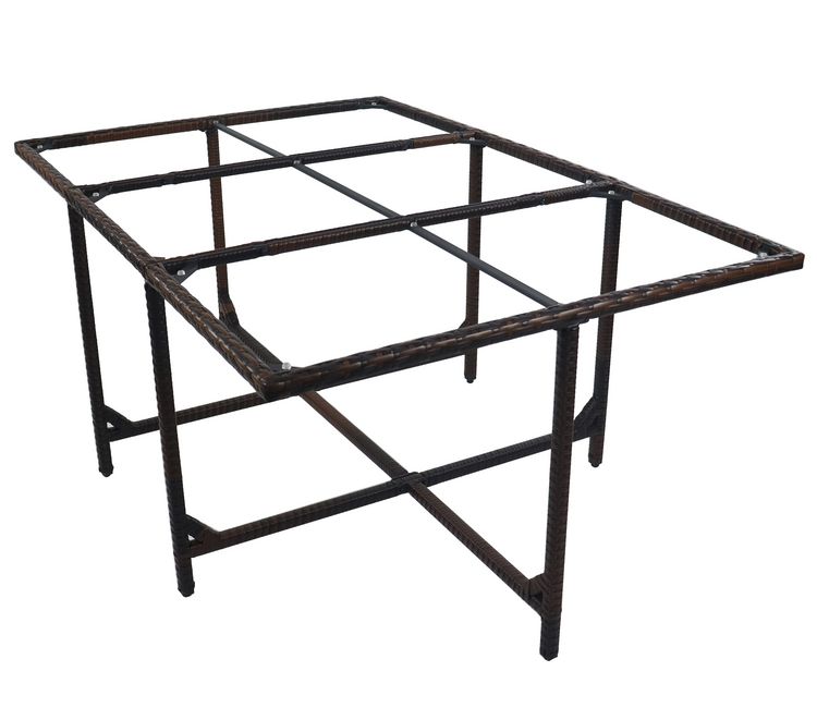 Produktbild: Rattan Gartentisch Balkontisch Raloso 170x110