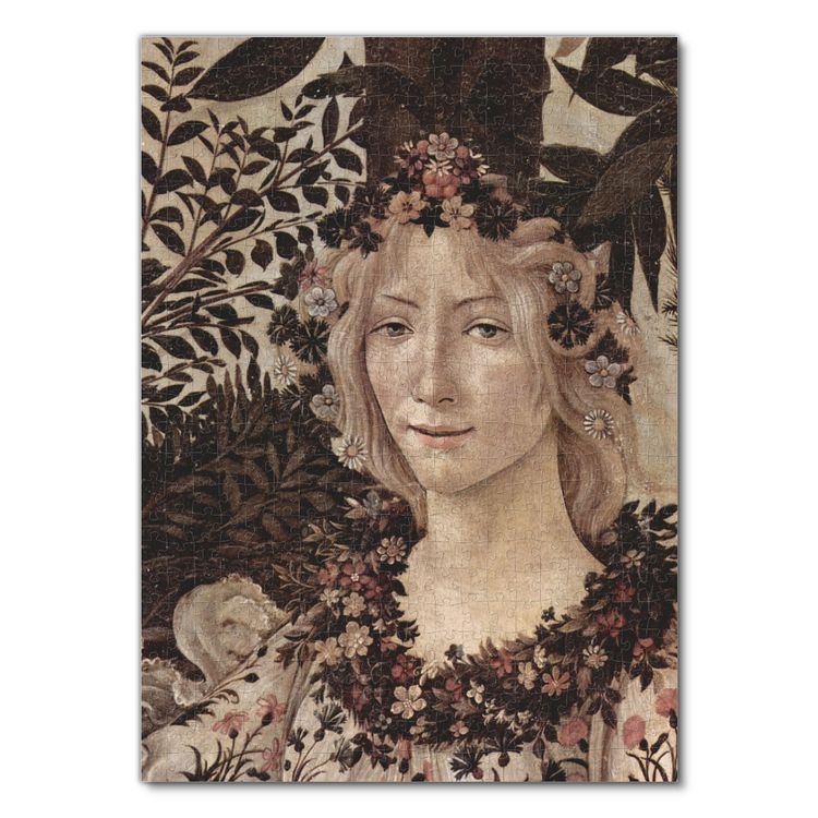 Produktbild: Lais Puzzle Sandro Botticelli - Fr&uuml;hling (Primavera), Detail: Flora 500 Teile