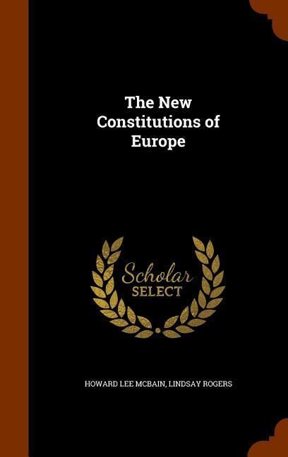 Produktbild: The New Constitutions of Europe