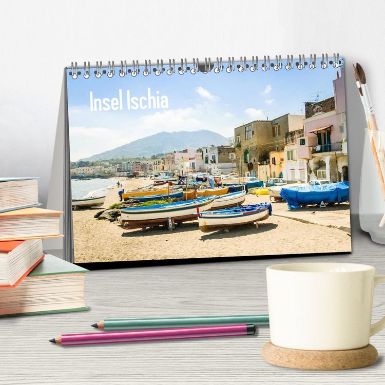 Produktbild: Insel Ischia (Tischkalender 2026 DIN A5 quer), CALVENDO Monatskalender