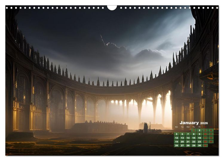 Produktbild: Follow Me... (Wall Calendar 2026 DIN A3 landscape), CALVENDO 12 Month Wall Calendar