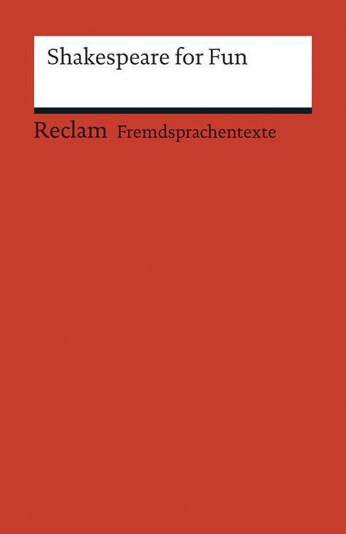 Bild vom Artikel Shakespeare for Fun vom Autor Andrew Williams