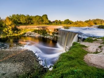 Produktbild: CALVENDO Puzzle Wasserfall J&auml;gala in Estland | 1000 Teile Lege-Gr&ouml;&szlig;e 64x48cm Foto-Puzzle f&uuml;r gl&uuml;ckliche Stunden