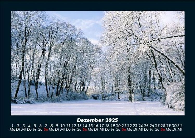 Produktbild: Winterzauber 2025 Fotokalender DIN A5