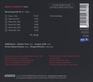 Produktbild: KNM Berlin: Streichquartett 3