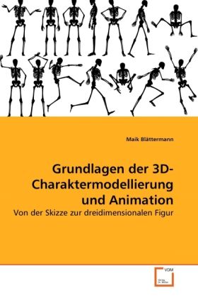 Produktbild: Bl&auml;ttermann, M: Grundlagen der 3D-Charaktermodellierung und