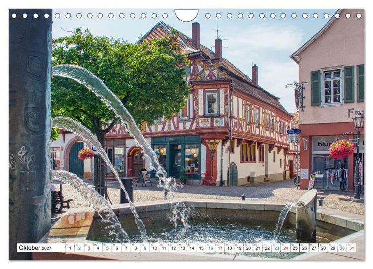 Produktbild: Seligenstadt - Die Stadt mit Geschichte und Flair (Wandkalender 2027 DIN A4 quer), CALVENDO Monatskalender