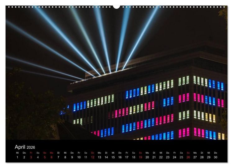 Produktbild: Colours of Berlin (Wandkalender 2026 DIN A2 quer), CALVENDO Monatskalender