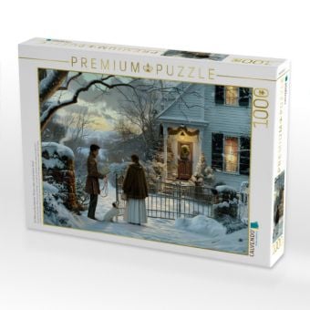 Produktbild: CALVENDO Puzzle Ein Motiv aus dem Kalender "B&uuml;cher, Liebe und ein kleiner Hund" | 1000 Teile Lege-Gr&ouml;&szlig;e 64x48cm Foto-Puzzle f&uuml;r gl&uuml;ckliche Stunden