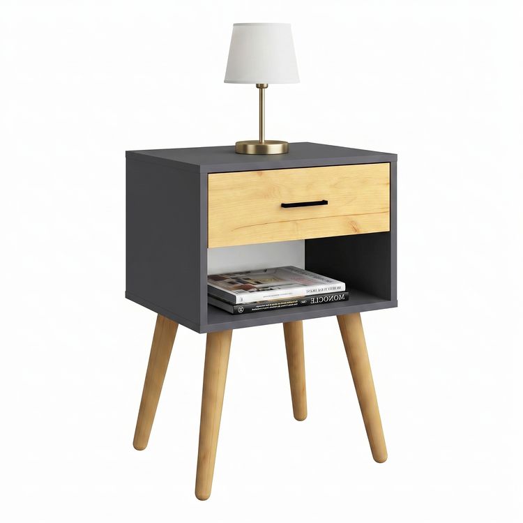 Produktbild: Nachttisch mit Schublade 45x30x56 cm Singol XL
