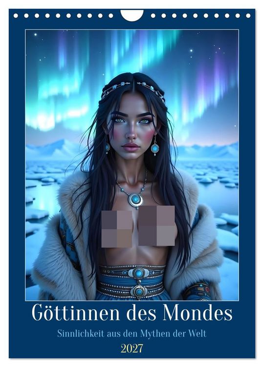 Produktbild: G&ouml;ttinnen des Mondes (Wandkalender 2027 DIN A4 hoch), CALVENDO Monatskalender