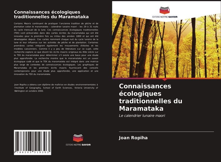 Produktbild: Connaissances &eacute;cologiques traditionnelles du Maramataka