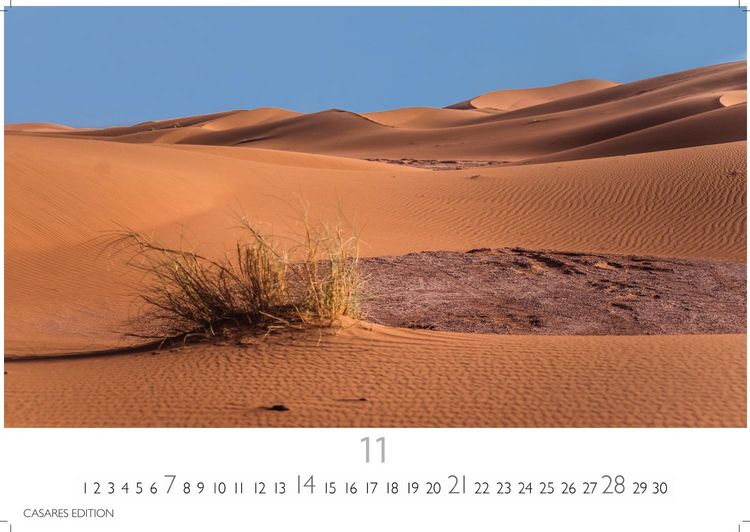Produktbild: Sahara Kalender 2027 &ndash; Wandkalender | Fotokalender Afrika 24x35 cm - . mit 12 brillanten Fotos der W&uuml;ste