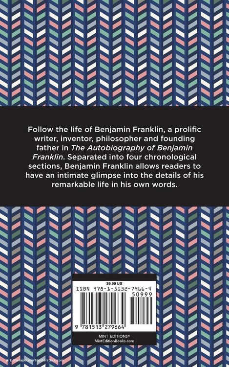 Produktbild: The Autobiography of Benjamin Franklin