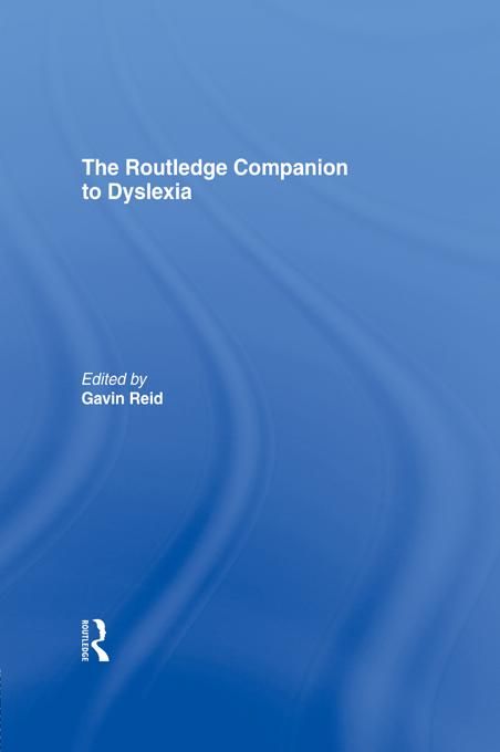 Produktbild: The Routledge Companion to Dyslexia