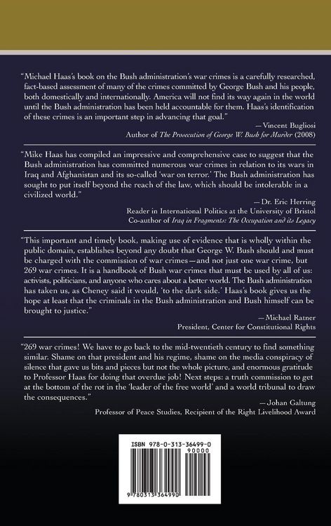 Produktbild: George W. Bush, War Criminal? The Bush Administration's Liability for 269 War Crimes