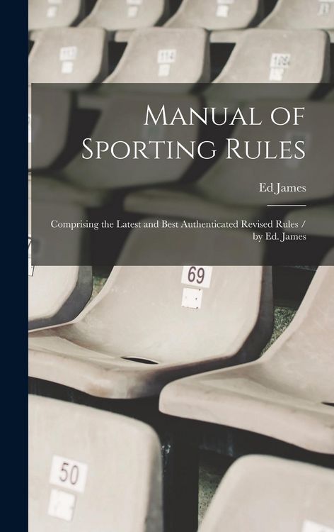 Produktbild: Manual of Sporting Rules