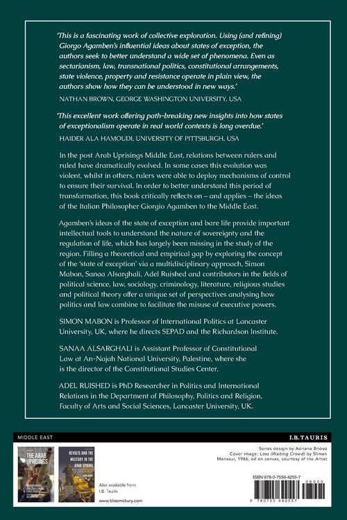 Produktbild: States of Exception or Exceptional States