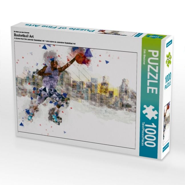 Produktbild: Ein Motiv aus dem Kalender Basketball Art (Puzzle)