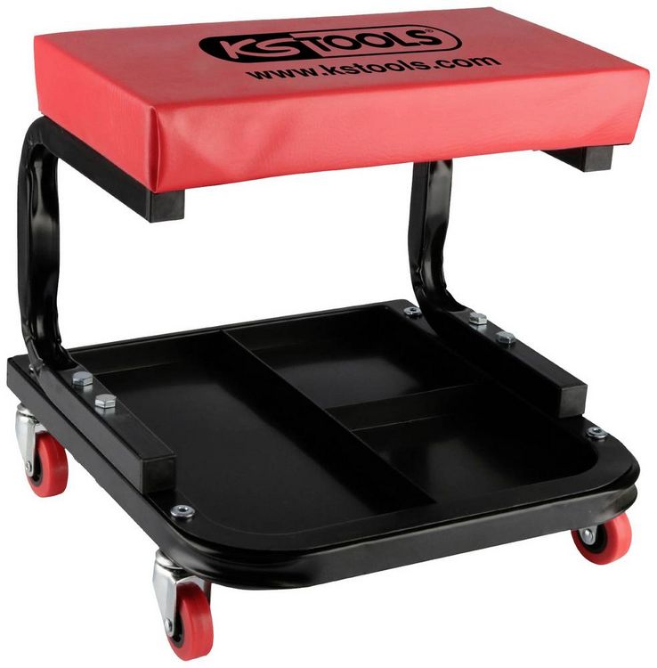 Produktbild: KS Tools 500.8020 Fahrbarer Hocker (L x B x H) 365 x 360 x 360mm