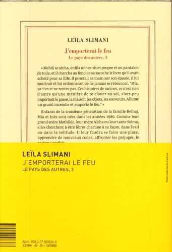 Produktbild: J'emporterai le feu
