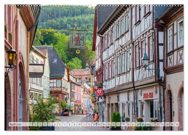 Produktbild: Miltenberg Impressionen (hochwertiger Premium Wandkalender 2026 DIN A2 quer), Kunstdruck in Hochglanz