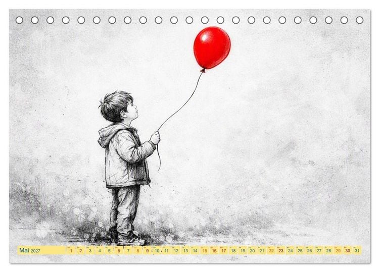 Produktbild: Farben des Augenblicks - Momente, die bleiben (Tischkalender 2027 DIN A5 quer), CALVENDO Monatskalender