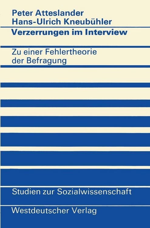 Produktbild: Verzerrungen im Interview
