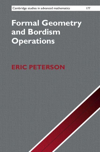 Produktbild: Formal Geometry and Bordism Operations