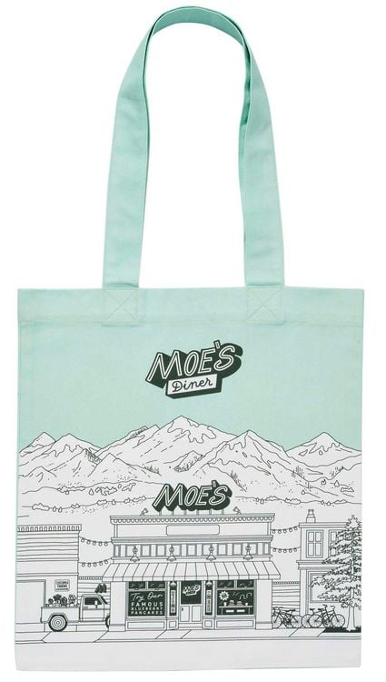 Produktbild: Main Street Tote Bag &raquo;Green Valley Moe&rsquo;s Diner&laquo;