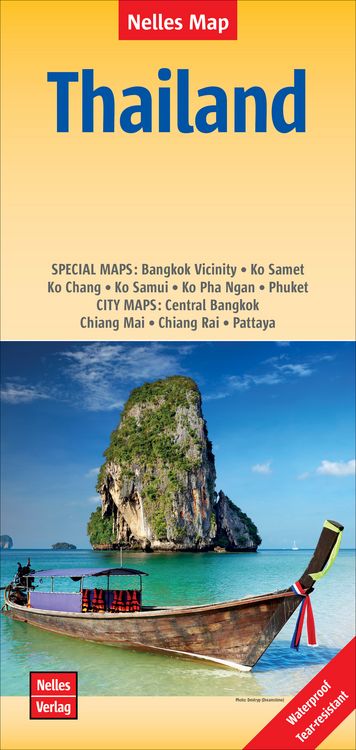 Produktbild: Nelles Map Landkarte Thailand 1:1,5 Mio.