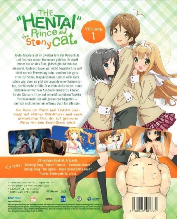 Produktbild: The Hentai Prince and the Stony Cat Vol. 1 (Ep. 1-6)