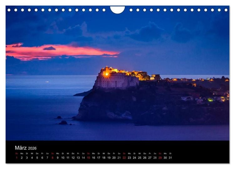 Produktbild: Neapel und Umgebung (Wandkalender 2026 DIN A4 quer), CALVENDO Monatskalender
