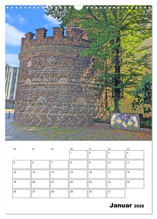 Produktbild: K&ouml;ln und D&uuml;sseldorf - Stadtmomente am Rhein (Wandkalender 2026 DIN A3 hoch), CALVENDO Monatskalender