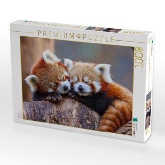 Produktbild: CALVENDO Puzzle Rote Panda | 1000 Teile Lege-Gr&ouml;&szlig;e 64x48cm Foto-Puzzle f&uuml;r gl&uuml;ckliche Stunden
