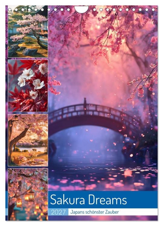 Produktbild: Sakura Dreams (Wandkalender 2027 DIN A4 hoch), CALVENDO Monatskalender