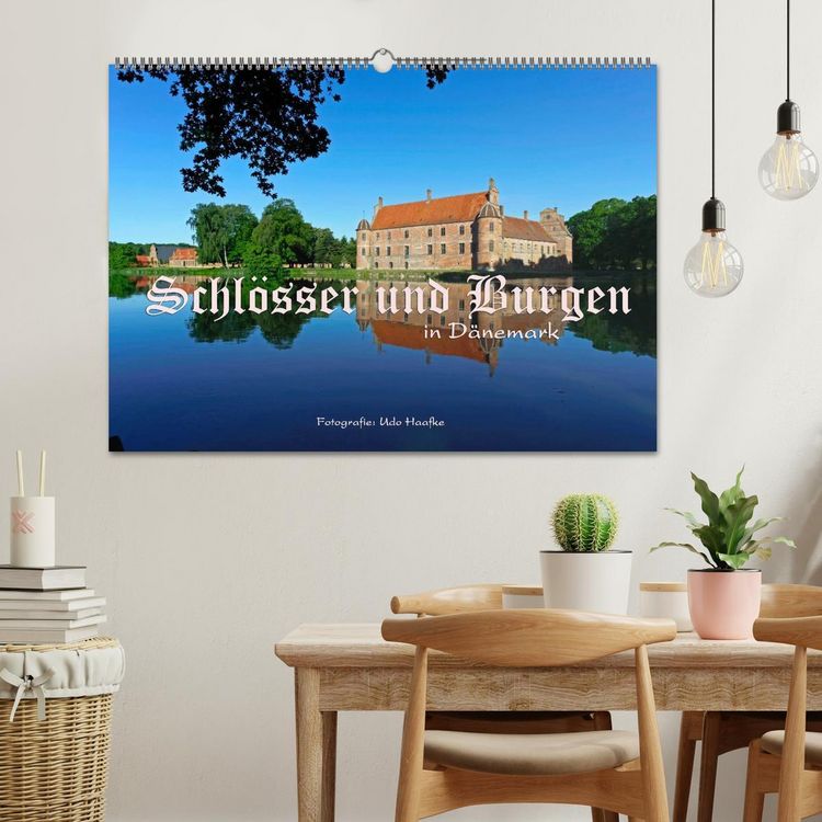 Produktbild: Schl&ouml;sser und Burgen in D&auml;nemark 2026 (Wandkalender 2026 DIN A2 quer), CALVENDO Monatskalender