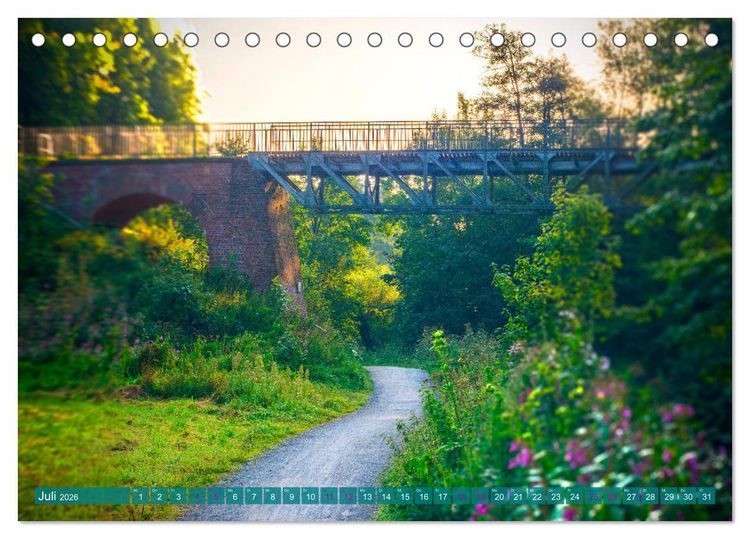Produktbild: Bielefeld - Der Obersee - unendliche Motive... (Tischkalender 2026 DIN A5 quer), CALVENDO Monatskalender