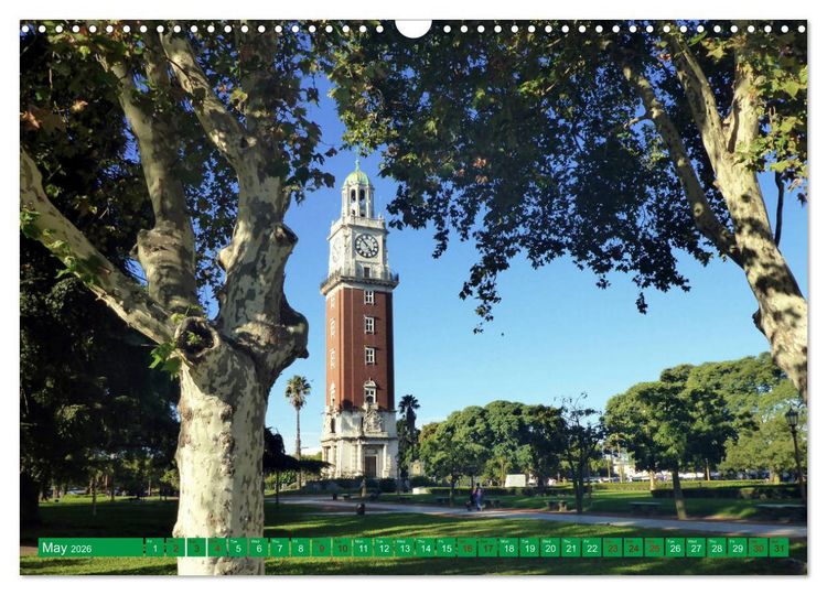 Produktbild: Buenos Aires - Capital on the Rio de la Plata (Wall Calendar 2026 DIN A3 landscape), CALVENDO 12 Month Wall Calendar