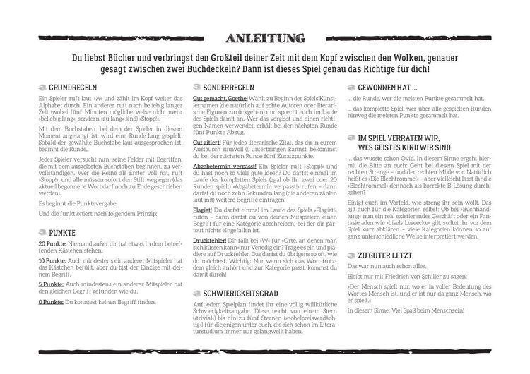 Produktbild: Stadt Land Buch