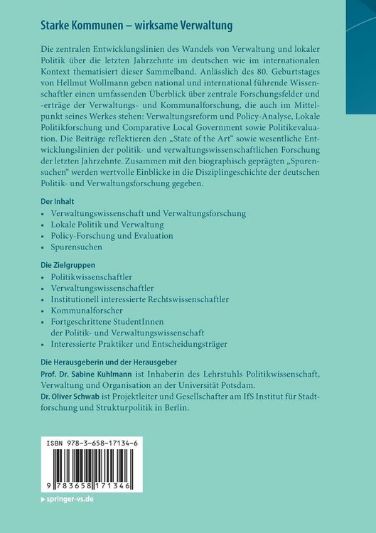 Produktbild: Starke Kommunen &ndash; wirksame Verwaltung