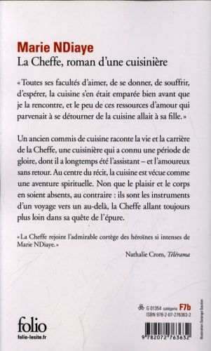 Produktbild: La cheffe, roman d'une cuisini&egrave;re