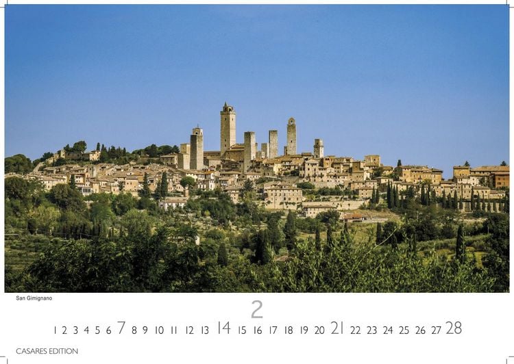 Produktbild: Toskana Kalender 2027 &ndash; Wandkalender | Fotokalender Italien 24x35 cm - mit malerischen Fotos der Toskana- Italien